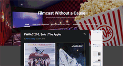 Desktop Screenshot of filmcastwithoutacause.com